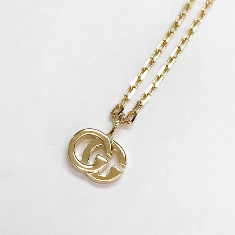 GUCCI（グッチ） GGランニング 18K ネックレス ピンクゴールド