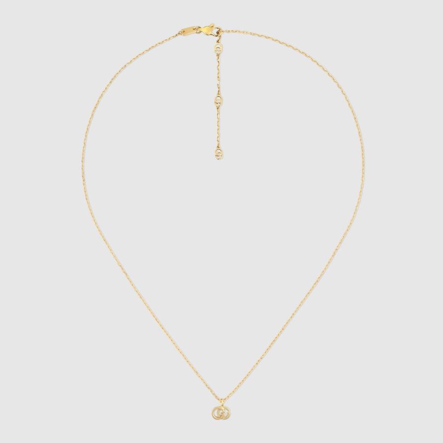 GUCCI（グッチ） GGランニング 18K ネックレス ピンクゴールド