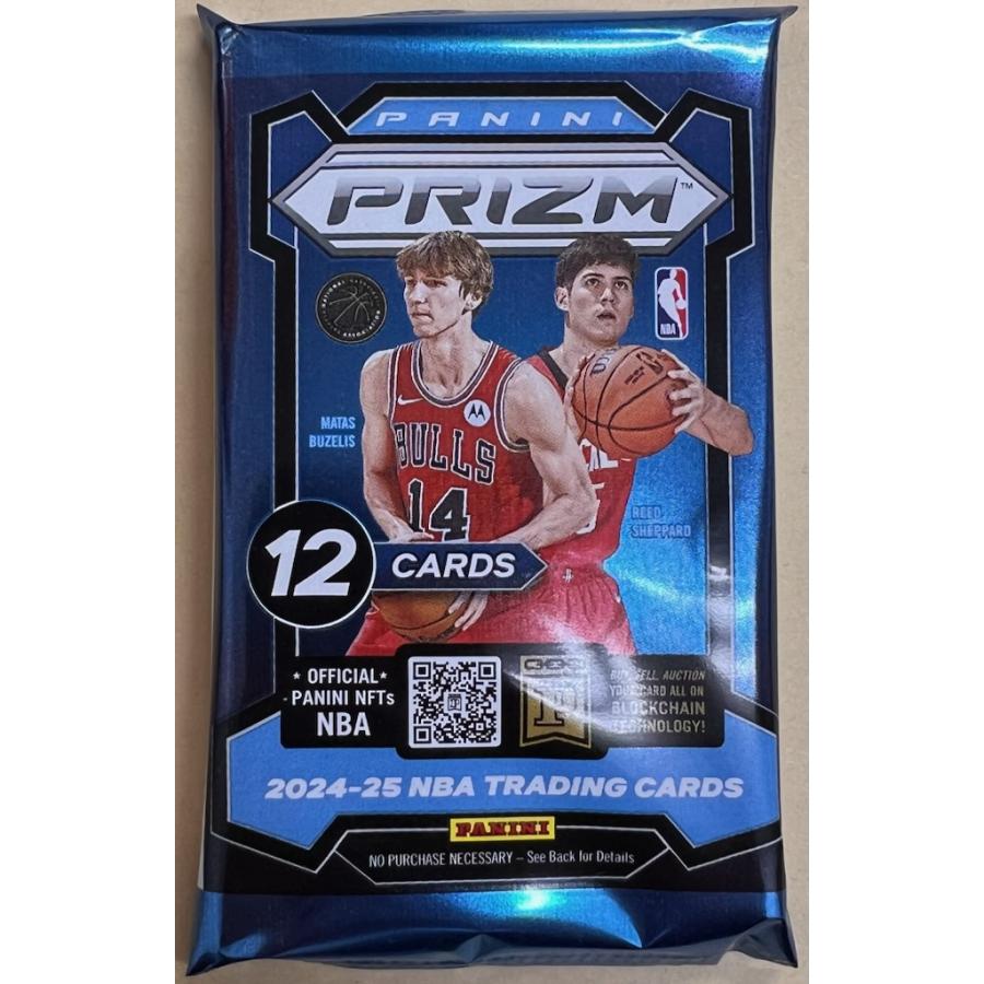 未開封パック 24/25 Panini Prizm Basketball Hobby Pack : トレカ 