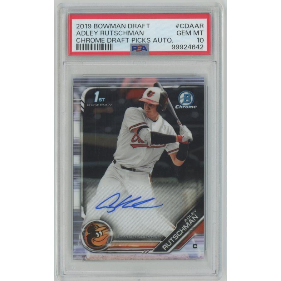 Adley Rutschman Card PSA 10 GEM MINT Adley Rutschman 2019 Bowman
