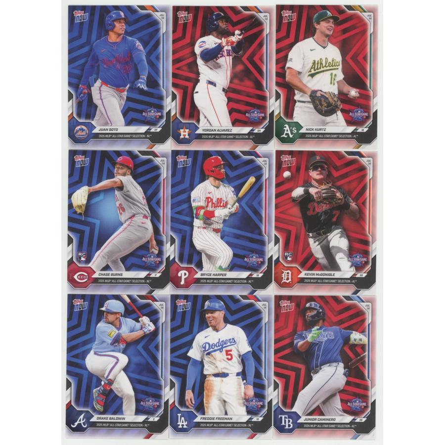 大谷翔平/山本由伸/Misiorowski/Judge/PCA他18枚セット】2026 Topps