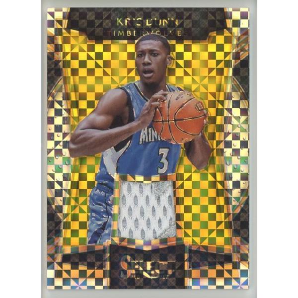 Kris Dunn 16/17 Panini Select Quick Fact Patch Gold Prizm 07/10｜coletre