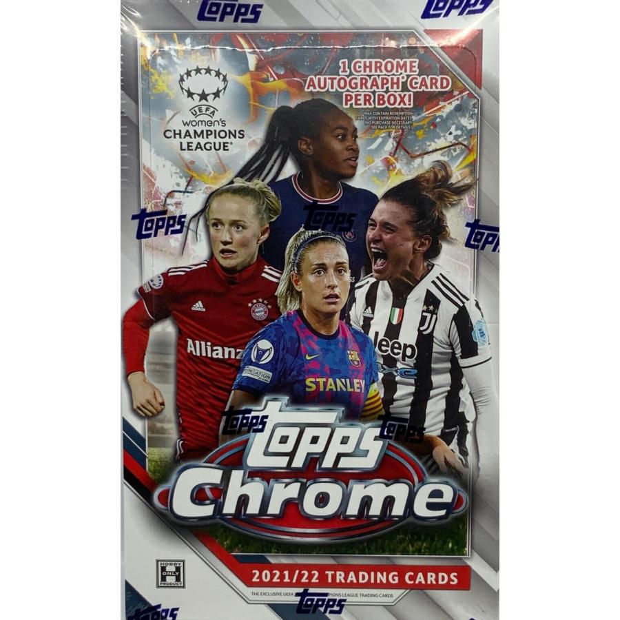 未開封カートン/12ボックス入り】 21/22 Topps Chrome Women's