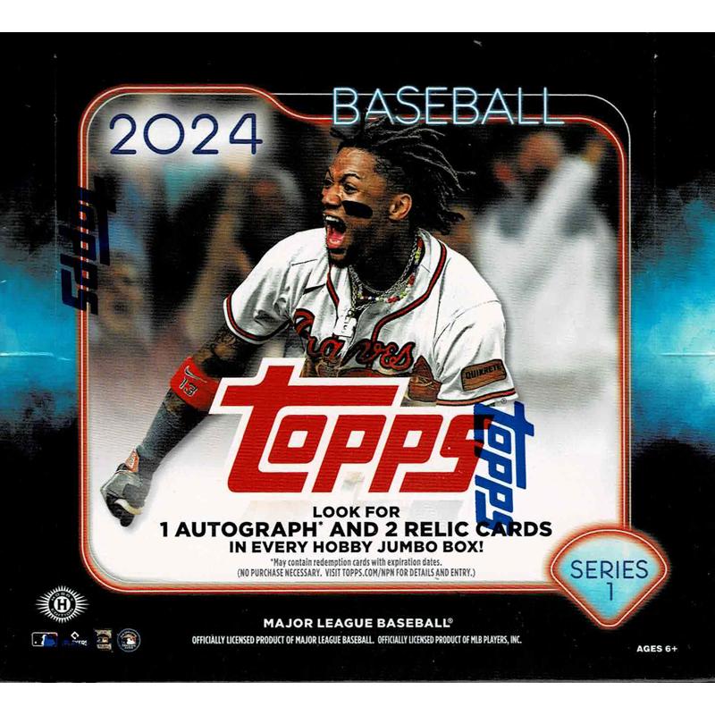 未開封ボックス 2024 Topps Series1 MLB Jumbo Box : kob171700138 