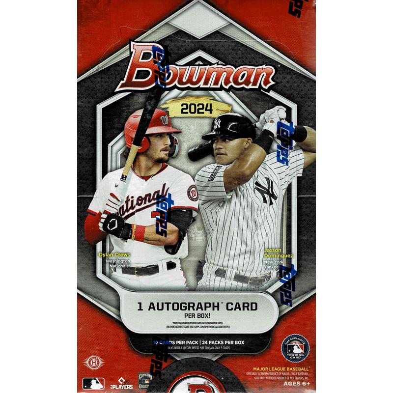 未開封ボックス 2024 Bowman MLB Hobby Box : トレカショップ