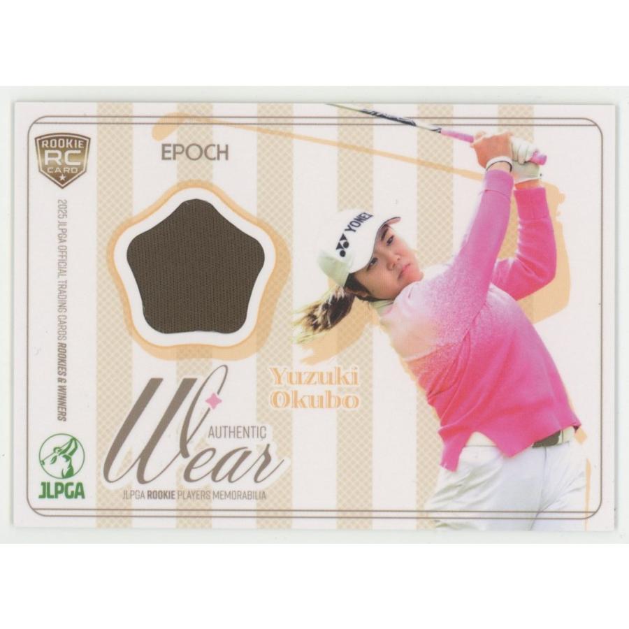2025 JLPGAトレカ ROOKIES ＆ WINNERS　１ボックス ② 大久保柚季 2025 EPOCH エポック JLPGA 日本女子プロゴルフ協会