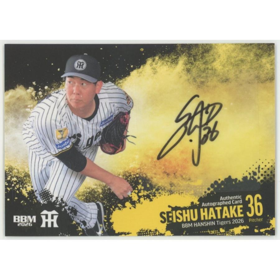 畠世周 2026 BBM 阪神タイガース 直筆サインカード 26/60 : トレカ