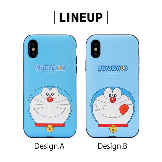 スマホケース Iphonexs X Se 第2世代 8 7 ドラえもん スライド タフケース カード収納 背面 耐衝撃 頑丈 キャラクター かわいい Kr I7 27 Collabornplus 通販 Yahoo ショッピング
