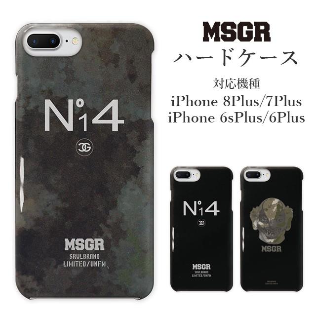 スマホケース Iphone8plus 7plus 6plus 6splus Msgr ハード ケース メッセンジャー ブランド メンズ かっこいい ストリート系 Msgr I6p 01 03 Collabornplus 通販 Yahoo ショッピング