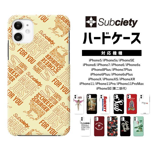 スマホケース Iphonese 第2世代 第1世代 11 Pro Max Xs X 8 7 6s 6 5s 5 Subciety ハード ケース おしゃれ ブランド Sc I7 02 Collabornplus 通販 Yahoo ショッピング