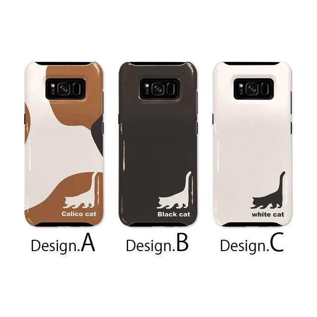 スマートフォン デザイン 手帳型ケース 猫 Dy063