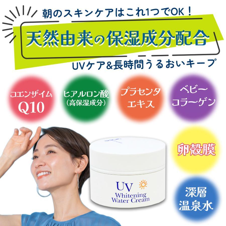 オールインワン ウォータークリーム 化粧品 80g ×3 個温泉 ５０代 40代 60代 不動化学 スパウォーター しっとりケアセット 爆買_7