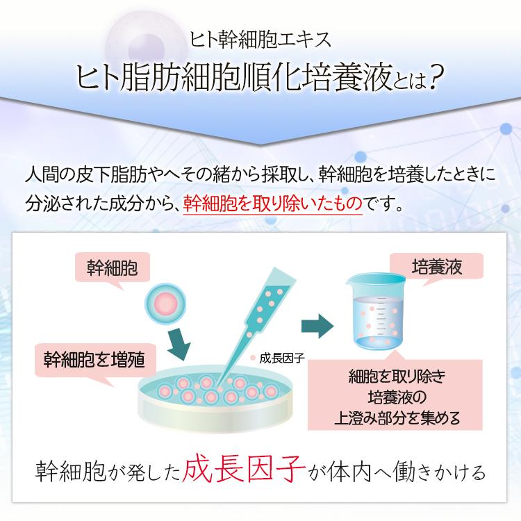 ヒト幹細胞 美容液 培養液 スキンケア 20ml ハリ 化粧水 エイジングケア 高保湿 高濃度 弾力 たるみ 再生 くすみ シミ 簡単 素肌 原液 40代 50代｜collagen-behappy｜12