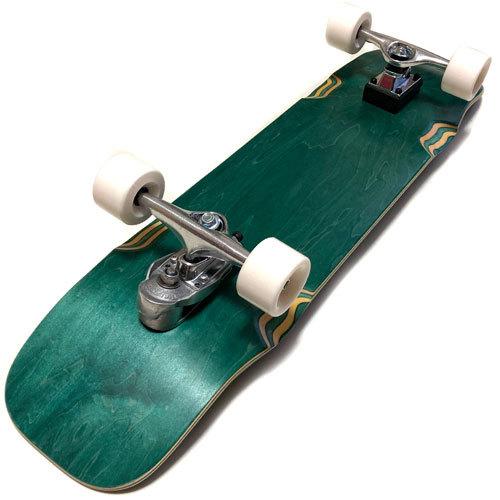 35インチ(89cm) WOODY PRESS PARTS SELECT THRUSTER2 ウッディープレス 65mm 78Aウィール SURF SKATEBOARD サーフ スケートボード｜collc｜02