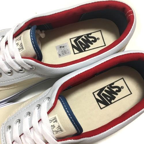 海外モデル VANS ERA OUTSIDE IN NATURAL/STV NAVY/RED[バンズ エラ]｜collc｜08