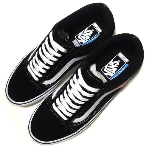 海外モデル VANS OLD SKOOL PRO BLACK/WHITE [バンズ オールド スクール プロ]｜collc｜03