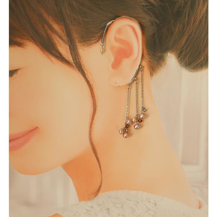 イヤーフック レディース 当店オリジナル 片耳用 商品1点販売 両耳使用可 淡水パール おしゃれ アクセサリー 彼女 妻 嫁 母 女性 誕生日人気 |  | 08