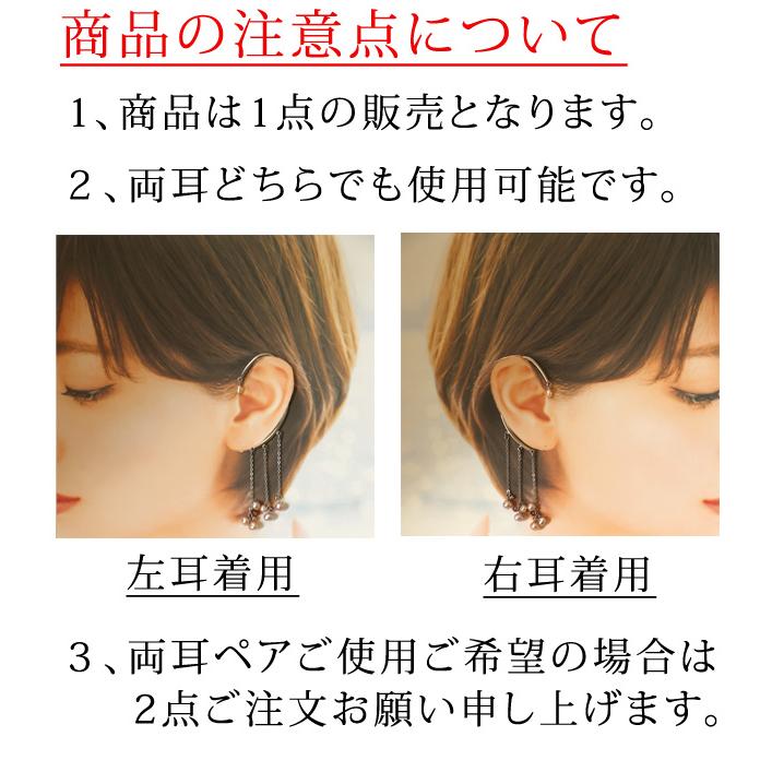 イヤーフック レディース 当店オリジナル 片耳用 商品1点販売 両耳使用可 とんぼ玉 かわいい おしゃれ アクセサリー 彼女 妻 嫁 母 女性 誕生日人気 |  | 02