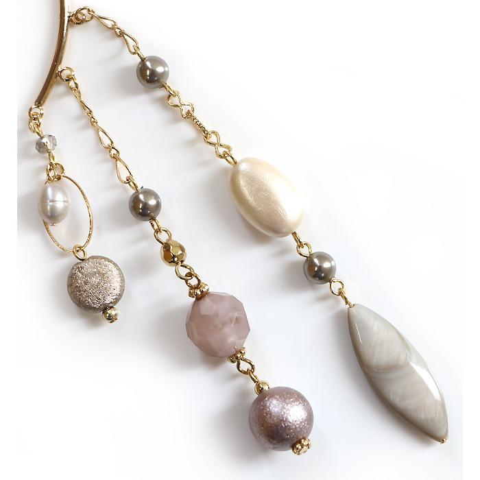 イヤーフック イヤリング イアリング レディース アクセサリー シェル 貝 ウッド 天然素材 パール 淡水パール 片耳用 商品1点販売 両耳使用可 和おしゃれ |  | 05