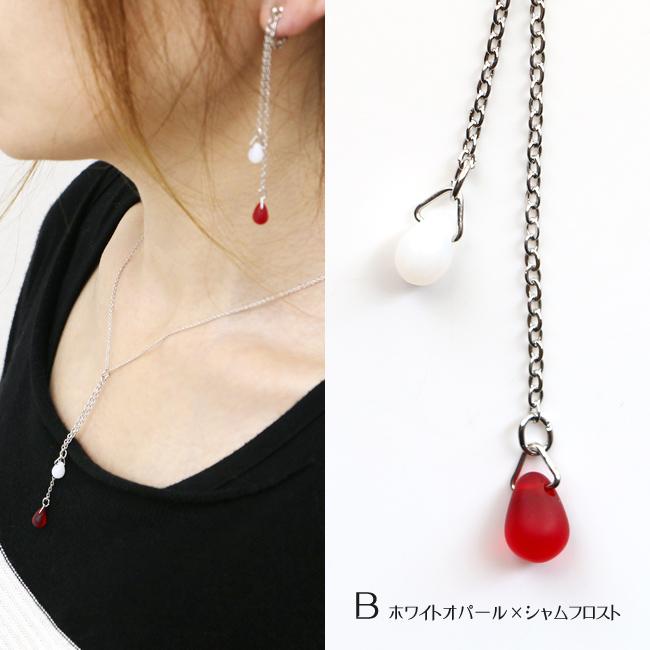 母の日 早割 当店オリジナル Yライン ネックレス ペンダント 雫 母の日 早割 当店オリジナル Yライン ネックレス ペンダント 雫