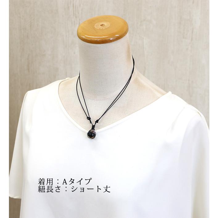 ネックレス レディース とんぼ玉 トンボ玉 ガラス玉 蜻蛉玉 当店