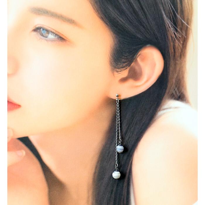 ピアス イヤリング レディース 痛くない 50代 揺れる シンプル おしゃれ ネジ式 ロング とんぼ玉 当店オリジナル 誕生日 プレゼント ギフト |  | 06