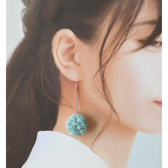 ピアス フラワー お花モチーフ 花 揺れる 布花 ファブリック素材 レディース かわいい フェミニン アクセサリー 誕生日 人気 彼女 妻 女性 嫁 プレゼント |  | 10