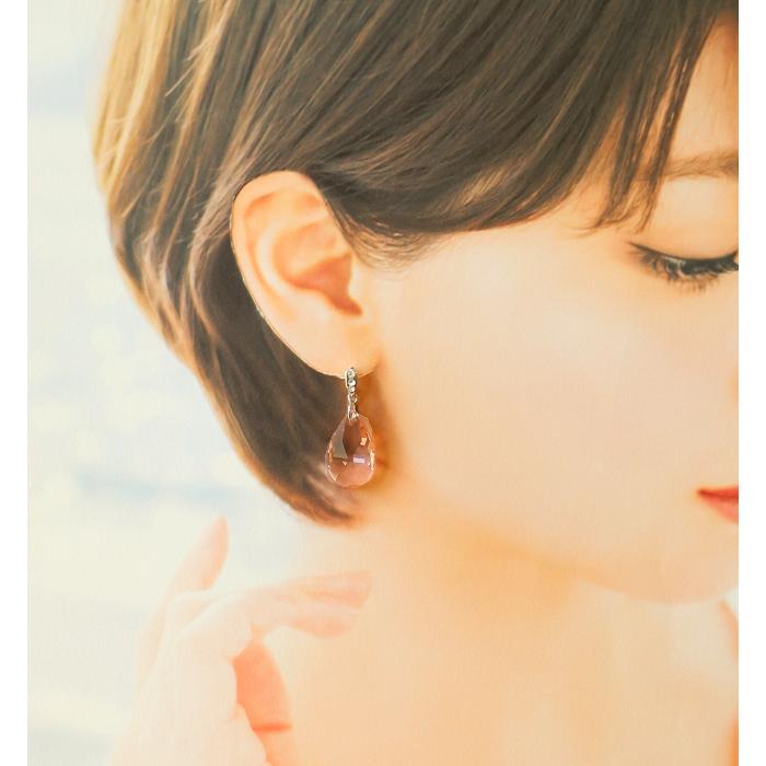 ピアス アレルギー対応 アレルギー レディース しずく ビジュー 一粒 50代 揺れる ゆれる チタン スタッド シンプル 青 紫 長い 長め ハンドメイド |  | 06