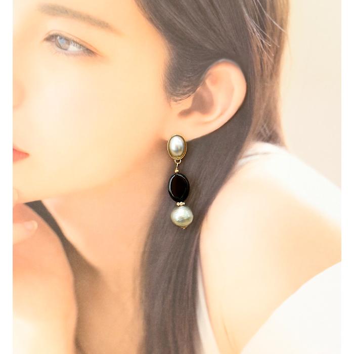 ピアス アレルギー対応 アレルギー レディース コットンパール パール 大ぶり 50代 大きめ 大きい おしゃれ 揺れる ゆれる チタン スタッド ハンドメイド |  | 03