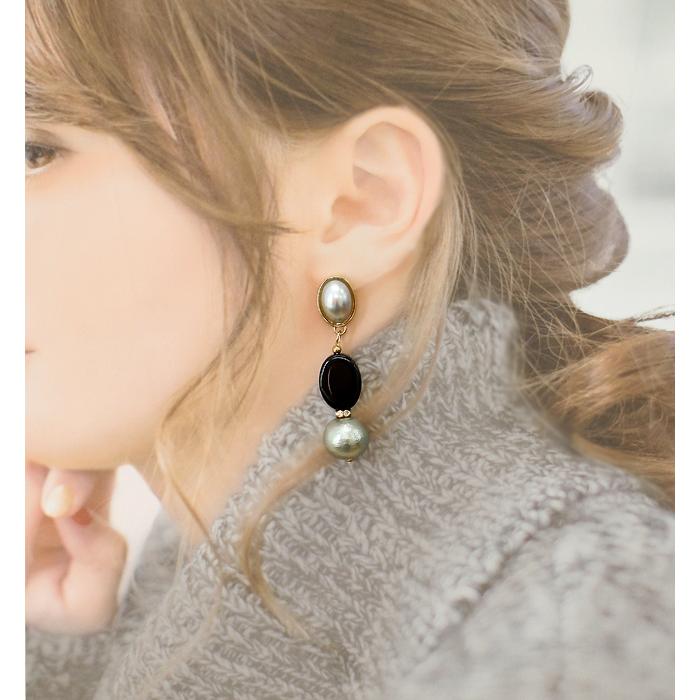 ピアス アレルギー対応 アレルギー レディース コットンパール パール 大ぶり 50代 大きめ 大きい おしゃれ 揺れる ゆれる チタン スタッド ハンドメイド |  | 05