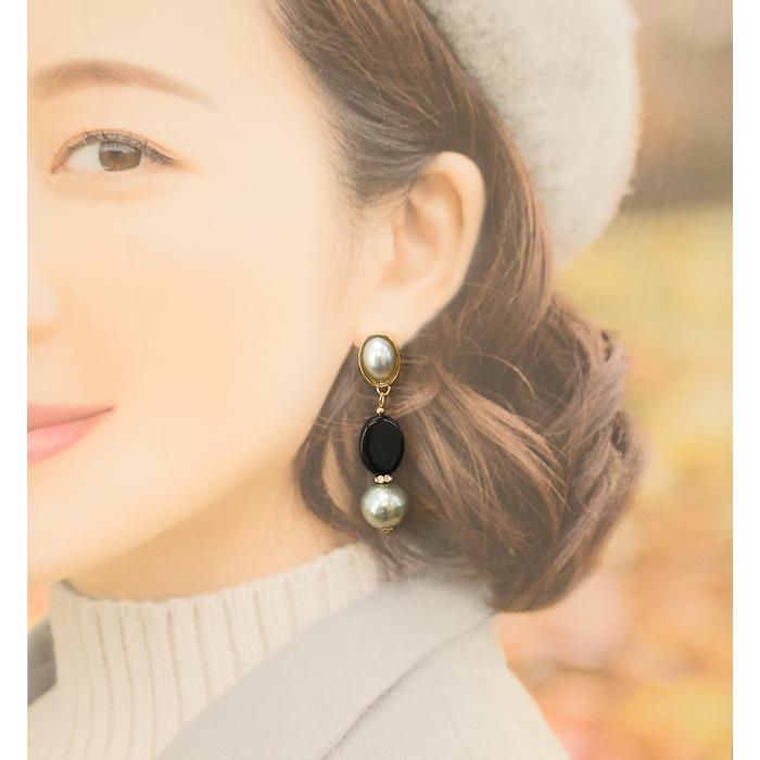 ピアス アレルギー対応 アレルギー レディース コットンパール パール 大ぶり 50代 大きめ 大きい おしゃれ 揺れる ゆれる チタン スタッド ハンドメイド |  | 07