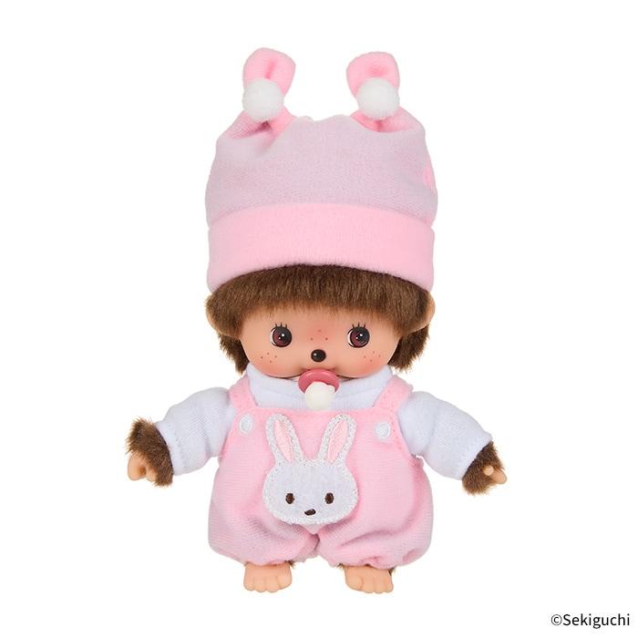 【レア商品✧*。】モンチッチ ベビチッチのオトモダチ ウサギ ミュウ セキグチ セキグチ ぬいぐるみ リバイバル ベビチッチ ドレスタイプ 女の子