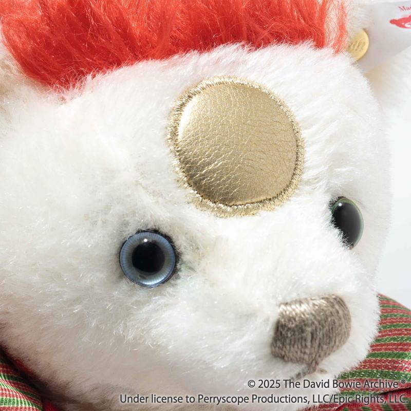 【シュタイフ正規販売店】 Steiff シュタイフ 世界限定シュタイフ・ロックス！ デヴィッド・ボウイ テディ くまさん クマ ぬいぐるみの画像