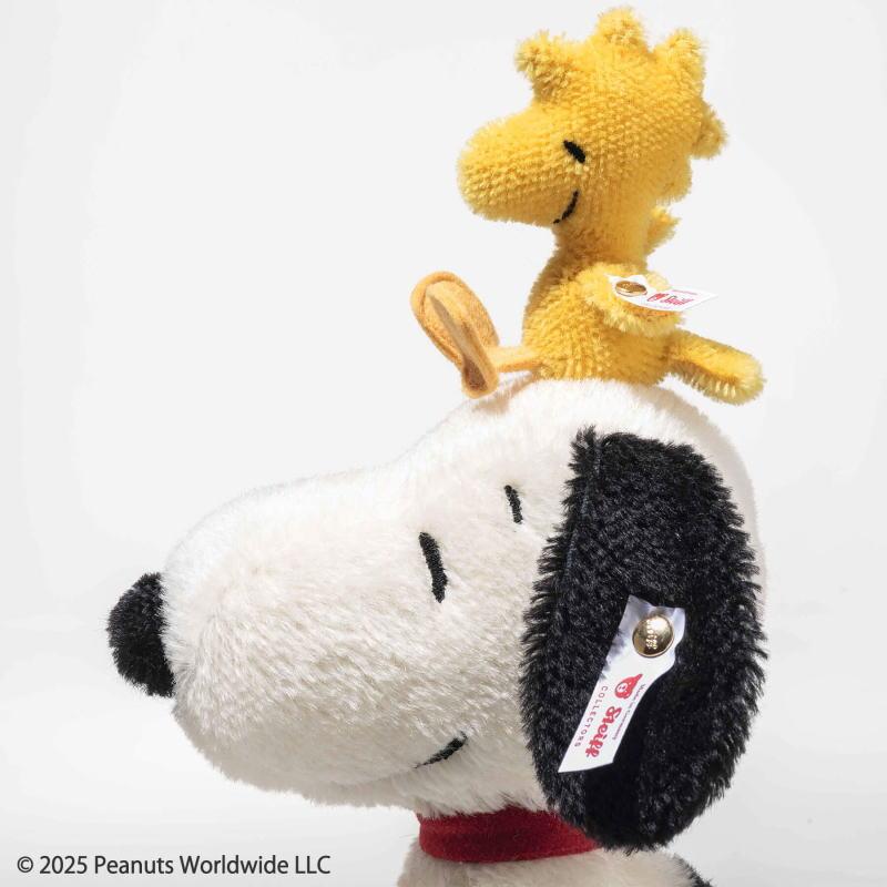 【シュタイフ正規販売店】 Steiff シュタイフ 世界限定 スヌーピーとウッドストック キャラクター 人気 かわいい ぬいぐるみ Peanuts 漫画 コミックの画像
