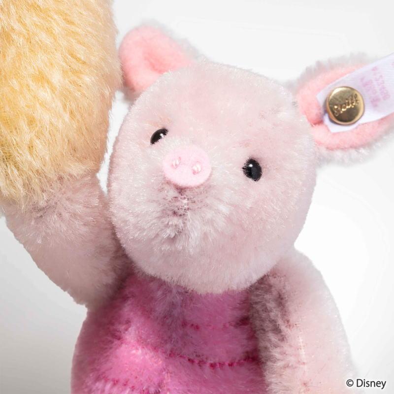 シュタイフ　くまのプーさん　ピグレット Steiff シュタイフ 世界限定 ディズニー くまのプーさんとピグレット