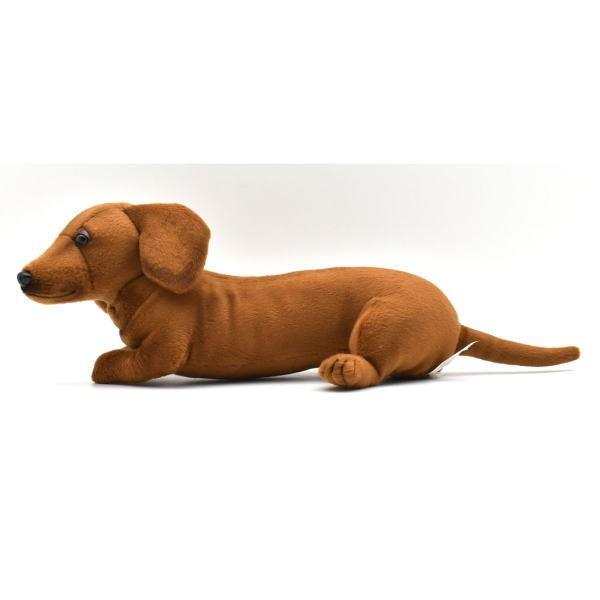 ハンサ【HANSA】ぬいぐるみミニチュアダックスフンド39cm リアル