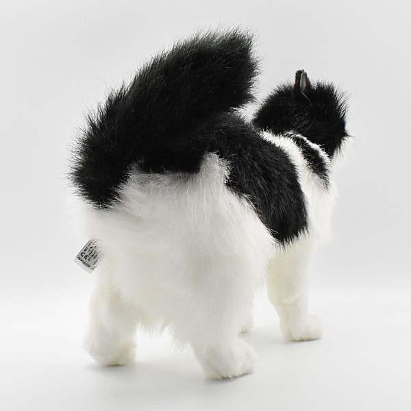 HANSA ハンサ　ネコ　ぬいぐるみ　中古品 HANSA ハンサ ぬいぐるみ ネコ 猫 リアル 小型 CAT グレー - メルカリ