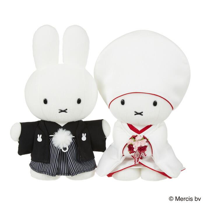 結婚祝い 贈り物 ウェルカムドール ミッフィー和装 ウェディングセット