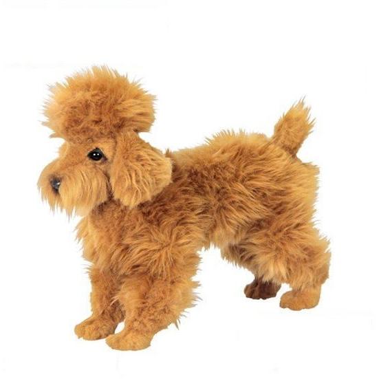 ハンサ【HANSA】ぬいぐるみ プードル30 いぬ わんこ 犬 リアル
