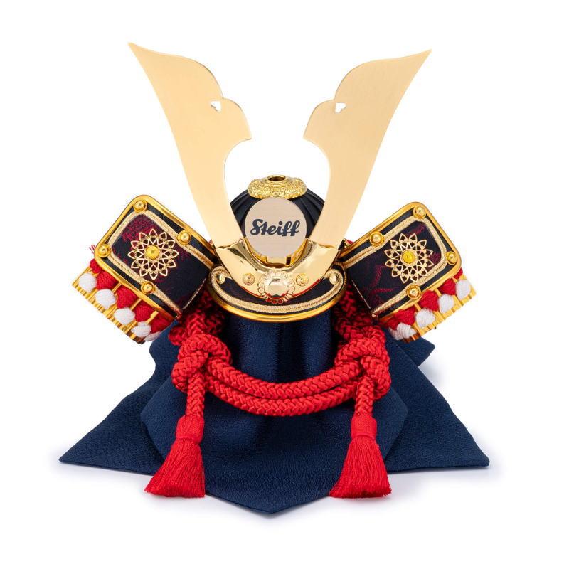 Steiff（シュタイフ） テディベア 日本限定 サムライ 中鍬ゴールド 五