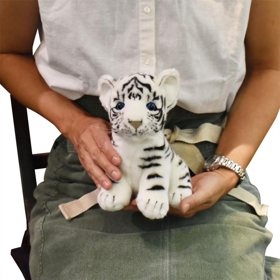 ハンサ【HANSA】ぬいぐるみ 子ホワイトタイガー19cm 赤ちゃん