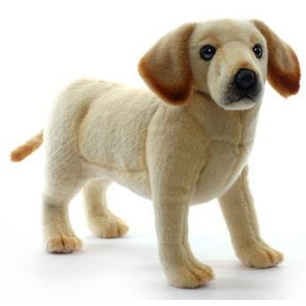 ハンサ【HANSA】ぬいぐるみ ラブラドールレトリバー子犬34cm