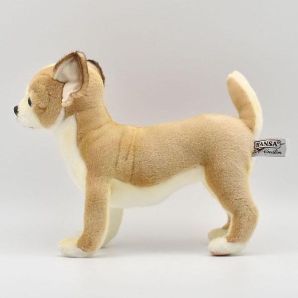 ハンサ【HANSA】ぬいぐるみチワワ27cm かわいい ワンちゃん いぬ