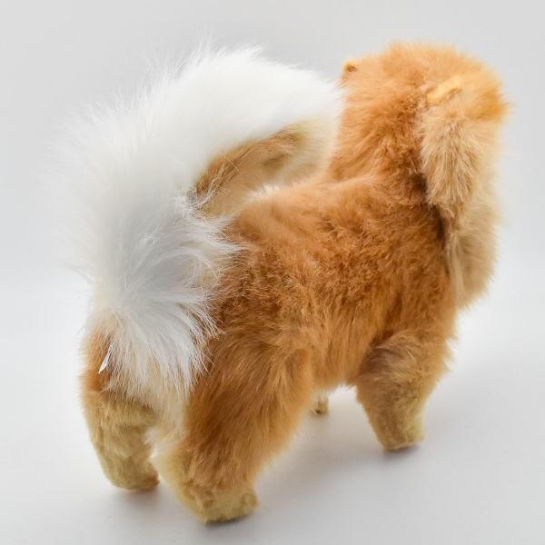 ハンサ【HANSA】ぬいぐるみ ポメラニアン39cm いぬ 犬 リアル