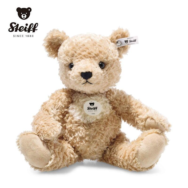 【新品・お値下げ！】Steiff シュタイフぬいぐるみ 約30cm ドイツ Steiff（シュタイフ） 定番テディベア ソフトパディ30cm (シュタイフ