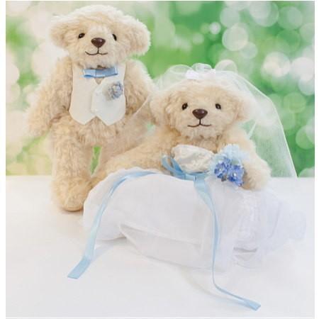 ウェディングベア 完成品マシェリベア ベージュ結婚祝い 贈り物