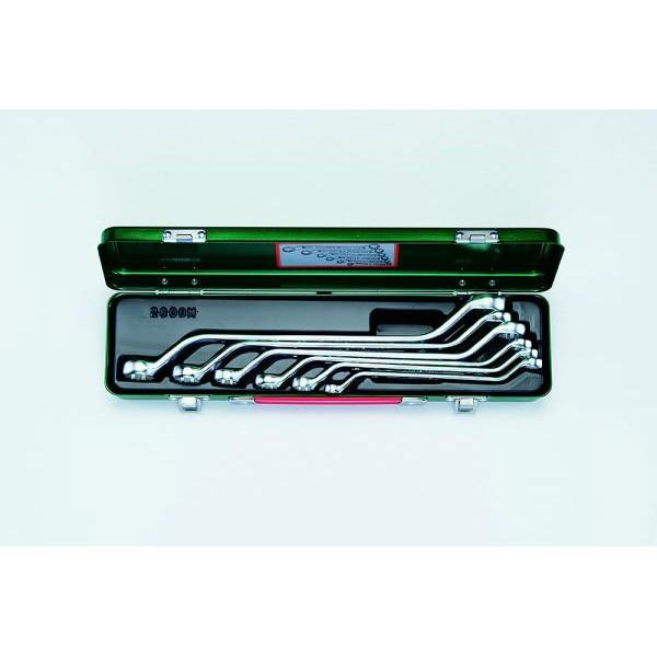 TASCO イチネンタスコ ロングメガネレンチセット45? 6本組 TA734XS