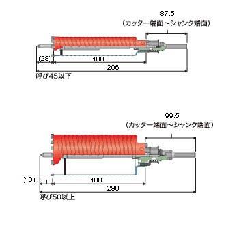 ミヤナガ MIYANAGA ポリクリックシリーズ乾式ドライモンドコアドリル  