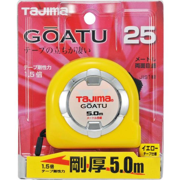 Tajima TAJIMA タジマ 剛厚ロック-25 5．0m メートル目盛 GAL25-50BL 