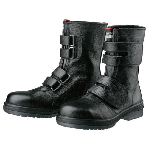 DONKEL　COMMAND　ドンケルコマンドラバー2層底安全靴　25.0cm　R2-54　半長靴マジックタイプ　EEE